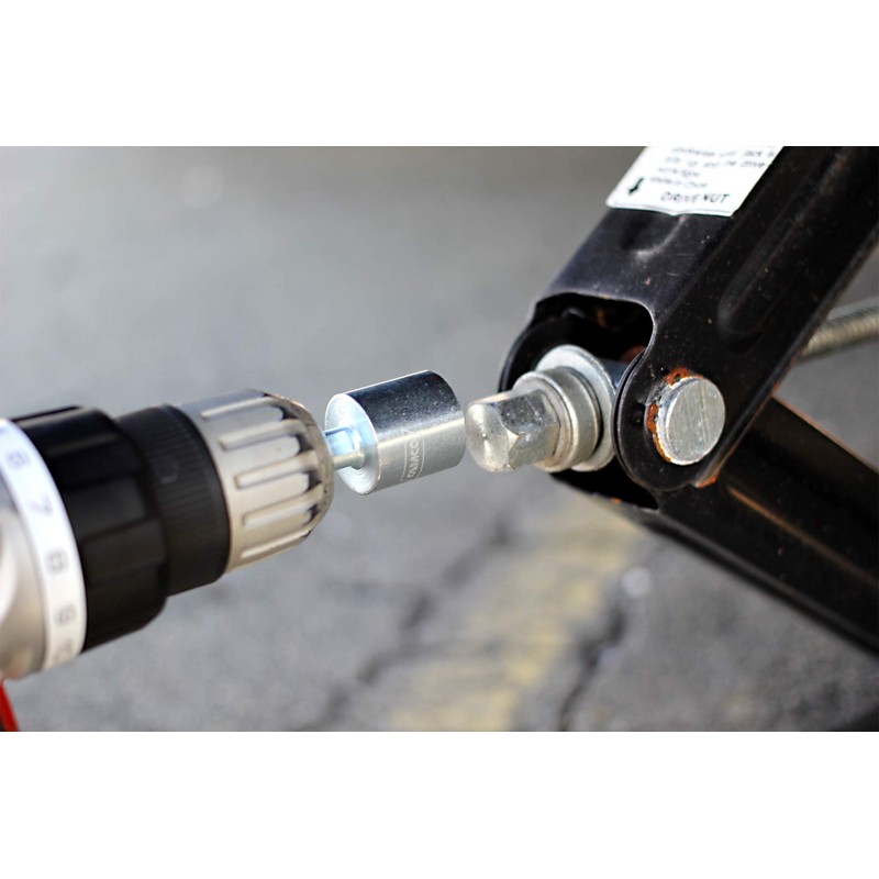 Camco RV Leveling Scissor Jack Socket Drill Adapter - Fits