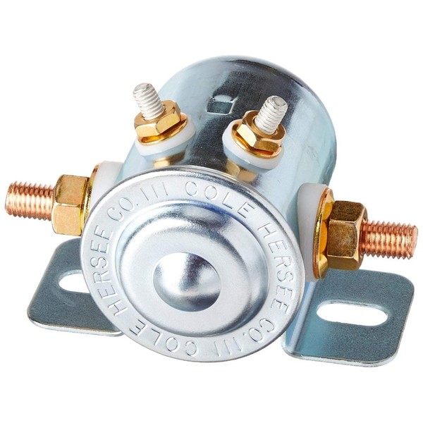 Cole Hersee 24213 Insulated Continuous Duty, 12V, 200A, SPST Solenoid
