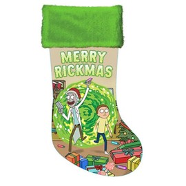 Rick and Morty Satin Stocking