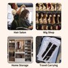 4-Pack Wig Storage Bags with Hanger (2 Large 31.5in +2