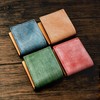 Dom Teporna Men's and Women's Bi-Fold Wallet, Bridle Leather, Full