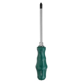 HARFINGTON PH2 Phillips Screwdriver #2 8.9" Magnetic Demolition Screwdrivers 4.9" CR-V with Ergonomic Handle for DIY Repairing, Green