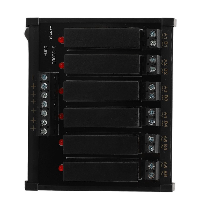 6 Channel DC to AC Solid State Relay 3‑32VDC Input