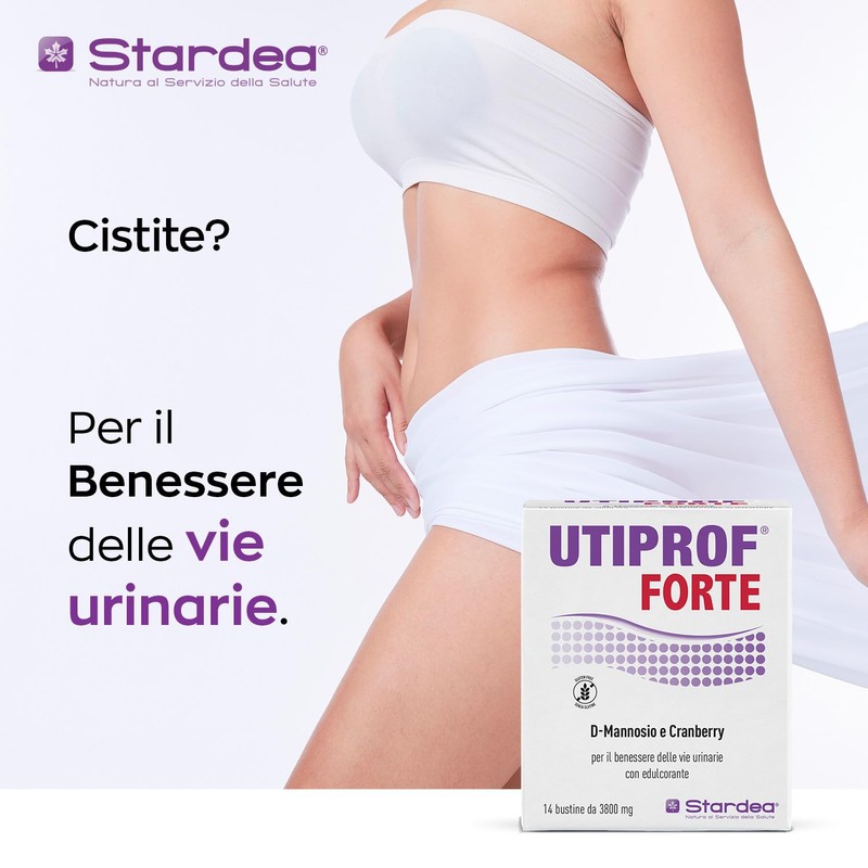 Stardea Utiprof Forte, 14 Bustine, Cistite, D-mannosio Cranberry Propoli Erica