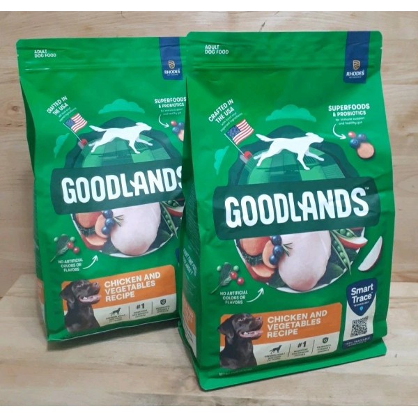 NO 2CT: GOODLANDS by: Rhodes Pet Science CHIC/VEGTS PROBIOTICS VITAMINS