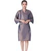 Salon Nine Glossy Salon Gown (Blue)