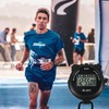 BEHAHAI Digital Sports Stopwatch Timer Stopwatch Large Display Interval Training
