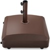 Best Choice Products 123lb Capacity Fillable Mobile Umbrella Base Heavy