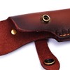 Leather Knife Sheath, Straight Knife Holster Knife Blade Cover Belt
