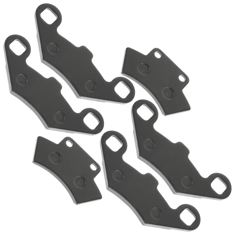 Caltric Front Rear Brake Pads for Polaris Xplorer 500 1997