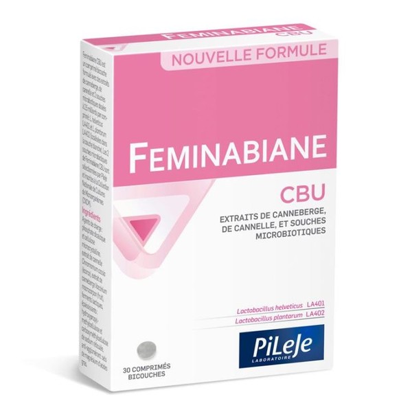 PiLeje Micronutrition Feminabiane CBU Confort urinaire Pileje