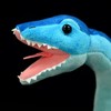 ZHONGXIN MADE Simulation Plesiosaurus Dinosaur Stuffed Plush Toy- 16inch Blue