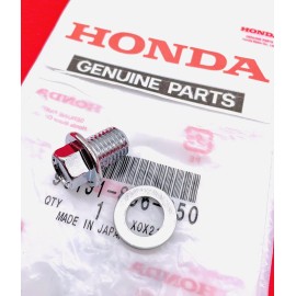GENUINE HONDA PARTS HONDA OIL DRAIN BOLT PLUG TRX200 SX (1987-88) TRX400X TRX400EX (1999-2008) OEM