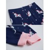 Colobe Girls' Pyjamas Cotton Unicorn Long Sleeve Two Piece Pyjamas