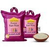 Asian Kitchen Ponni Raw Rice 10-Pound Bag, 10lbs (4.54kg) Short