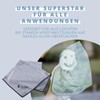 Ha-Ra Star Cloth Anthracite I Microfibre Cloth for Surface Cleaning