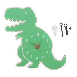 iplusmile Dinosaur Shaped Wall Clock for Silent Indoor Decor Easy to Read Numbers Fun Room Decoration for Home and School