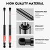 2 Pcs Rear Hatch Trunk Lift Supports Gas Struts Tailgate
