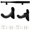 Cosmos 1 Set Acrylic Baseball Bat Wall Mount Holder Stand