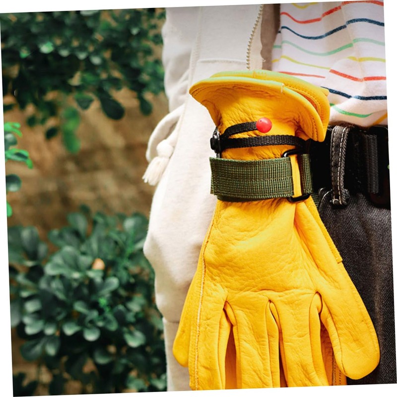 WHAMVOX 5pcs Camping Gear Glove Straps Belt Glove Leashes Hiking