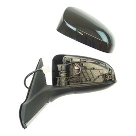 Left Mirror Manual Folding Drivers Side Compatible with 2015 Toyota Camry TO1320320