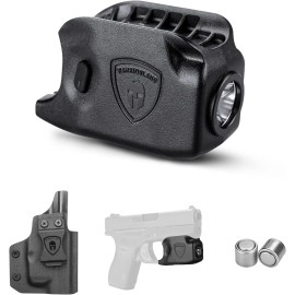 WARRIORLAND Mini Gun Light with Kydex Glock 42 Holster