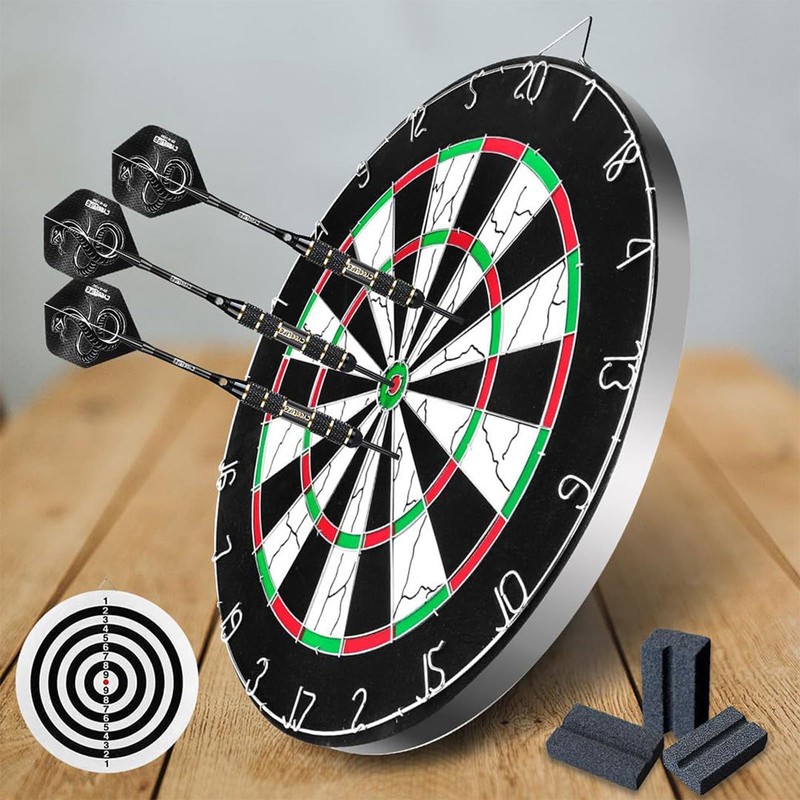 AMBEERT 8 PCS Darts Sharpener, V-Shape Darts Sharpener Whetstone, Dart