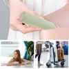 Pack of 3 Shampoo Bottles Refillable Round Flip Top Bottles