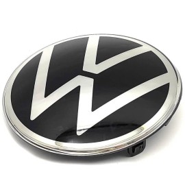 VOLKSWAGEN TIGUAN 2018-2021 FRONT NEW LOGO VW BADGE GRILLE EMBLEM 760853601E OEM