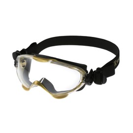 Yamamoto Optical YAMAMOTO High Spec Model YG-6100RCL Professional Use Safety Goggles, SR / Rotating Belt, Can be Used with Mask, Gold x Black PET-Afα (Outer Hard Coat + Inner High Performance