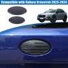 Car Front Rear Emblems Trim Cover Compatible with Subaru Crosstrek