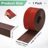 M METERXITY Stair Edge Trim 20FT Vinyl Rubber Stair Nosing