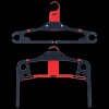 Hangfold 3-Pack: Hangfold Travel Hangers (Red)
