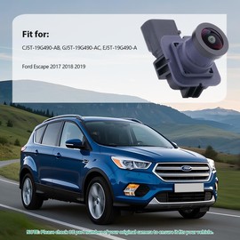 CJ5T-19G490-AB Backup Rear Camera Replacement for Ford Escape 2017 2018 2019, OE Camera Replaces GJ5T-19G490-AC, EJ5T-19G490-A by GreenYi