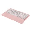12.4in Keyboard Case 3 Adjustment Stand Detachable Pink Keyboard Case