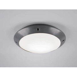 Reality Leuchten Camaro R60501042 Outdoor Ceiling Light Plastic Anthracite / White Excl. 1x E27