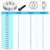 PATIKIL Bore 16mm Single Split Shaft Collar 35mm OD 12mm