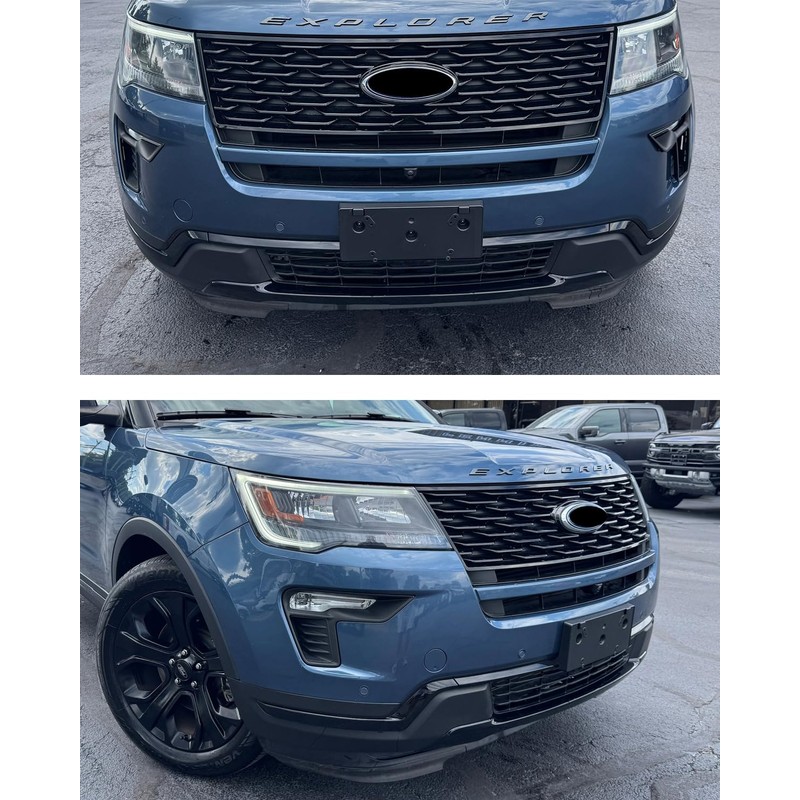 Front License Plate Frame for Ford Explorer 2018 2019 Front