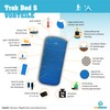 Outdoorer Trek Bed S ─ ultralight self-inflating sleeping pad for