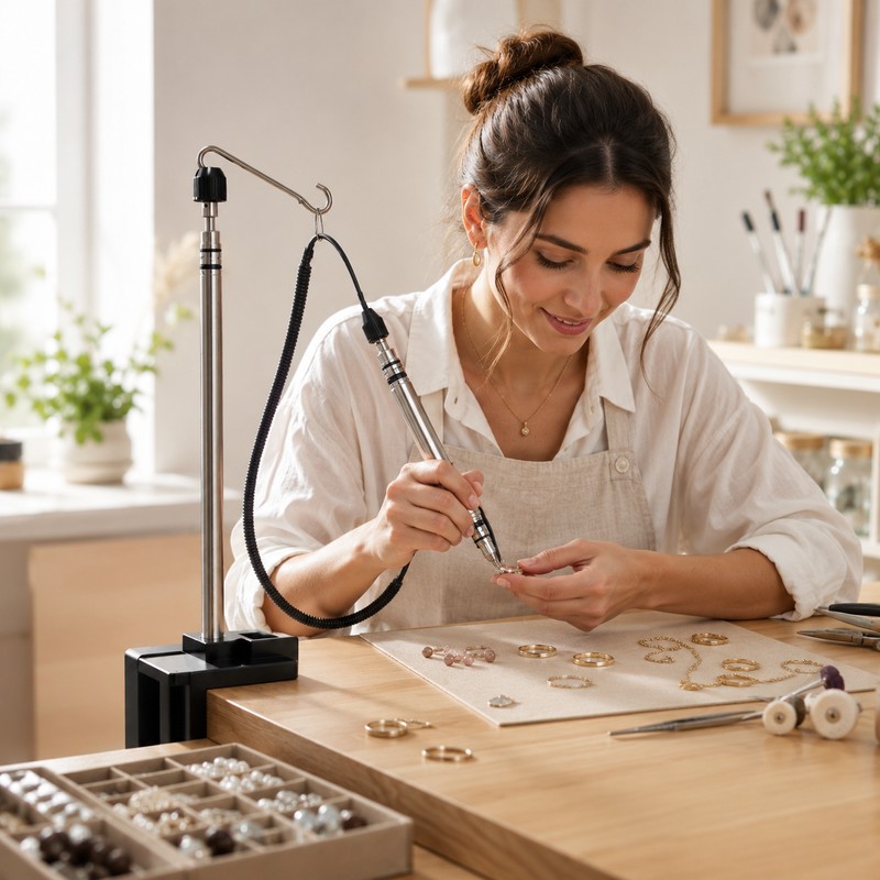 Flex Shaft Rotary Grinder for Jewelry Making – 360° Precision