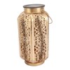 5730LED Hanging Lamp Solar Powered IP44 Waterproof Hex Hollow Lantern