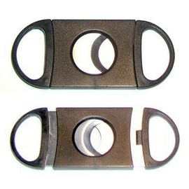 Standard Black Dual Blade Guillotine Cigar Cutter 25 Pack