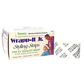 Graham Professional Beauty Wrapp-It Jr Styling Strips, White