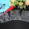 PATIKIL Transparent Silicone Stamps, 1 Pcs T1885 Flowers Clear Stamps