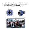 BTFO 2pcs Rear License Plate Light Connector Sockets, Plastic License