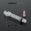 2ML Syringes with 20G Blunt Tip Needles, 10Pcs Shot Syringes