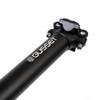 Gusset Lofty 450mm Extra Long Seatpost Black - Black, 30.9mm
