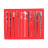 Keychain Necklace Wand Set Alloy 11Pcs Magic Wand Sticks with