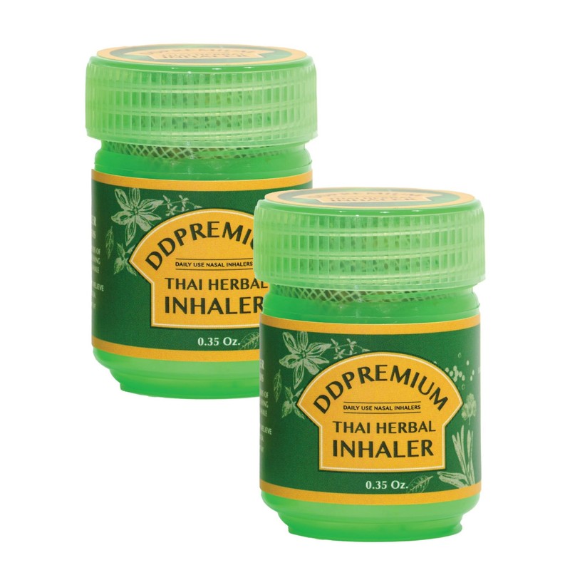 DDPremium Thai Herbal Inhaler with Menthol & Essential Oil -