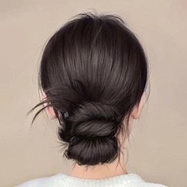 Wavy ponytail partial wig LM0581 practice wig wig test (KYR-WFHKF46) Brown / 웨이브 똥머리 부분가발 LM0581 연습용가발 가발 시험 (KYR-WFHKF46) 브라운